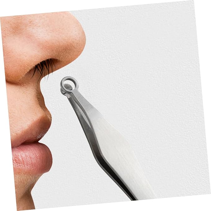 6pcs Stainless Steel Nose Hair Scissors and Tweezers for Safe and Precise Grooming Lightweight and Nose Hair Trimmer Tools for Men and Women