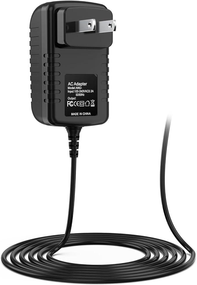 AC/DC Adapter Charger for Verilux VT53 VT53WW4 HappyLight Cordless LED Therapy Lamp Power Supply Cord Mains PSU