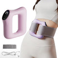 Multifunctional Full-Body Fascia Ring Ergonomic Electric Fascia Massager Deep Tissue Vibration Portable Design for Full-Body Fat Burning &amp Shaping(Pink)