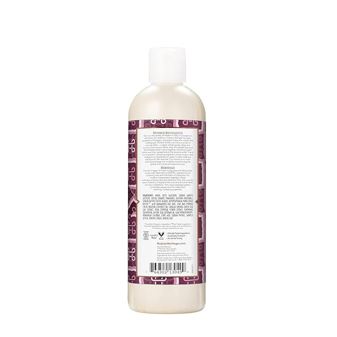 Nubian Heritage: Goat's Milk &amp Chai Body Wash 13 Oz (3 Pack)