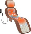 Vibration Massage Mat with Heat Full Back Heating &amp Lumbar Traction Back Massage Chair Pad for Seniors Office Workers &amp Family 3 Intensities &amp 2 Heat Levels Fatigue &amp Pain Relief