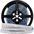 5M/16.4ft SMD5050 300LEDs Near Infrared 660nm NIR Single Chip DC12V 24W Flexible IR LED Strips Light IP65 Waterproof 8mm Wide 120LEDs/M 4.8W/M Light Strip