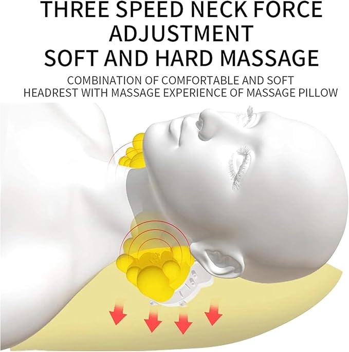 Massage Mat Full Body Massager Cushion Foldable 9 Vibrating Modes with 20 Neck Shiatsu Kneading Massage Heads Electric Massage Mattress Pad for Relieving Back Lumbar Leg 170x60cm