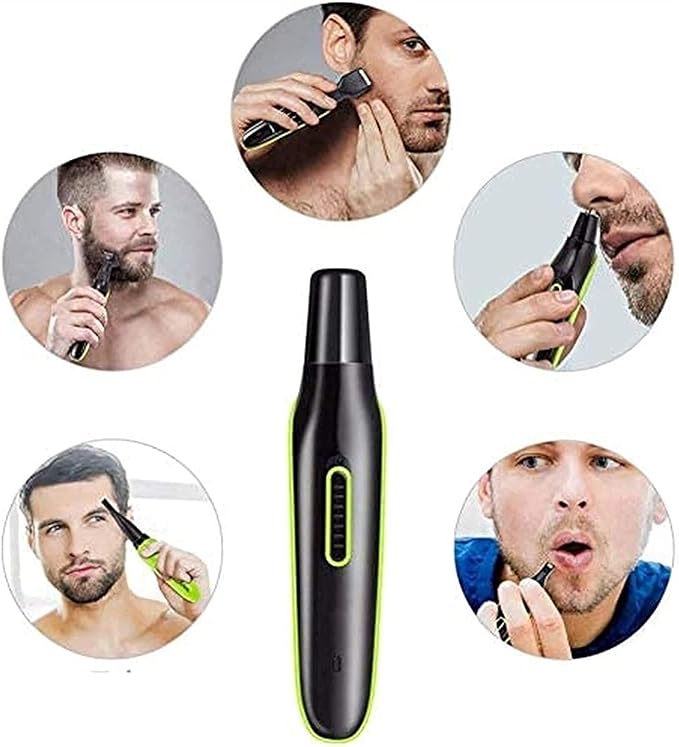 WEedsy 5 in 1 Ear Nose Hair Trimmer for Men Women Electric Facial Hair Trimmer with - Stainless Steel BladesProfessional Waterproof for Nose Ear Eyebrow Beard