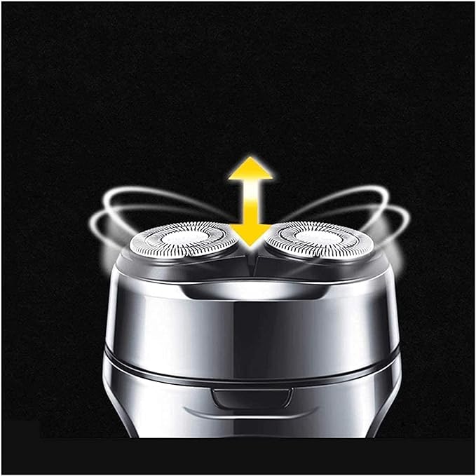 Men's Rotary ShaversMen for Electric Shaver Trimmer360 Degree Floating ShavingWet and Dry Rechargeable Mens Rotary Shaver with Pop-up Beard Trimmer