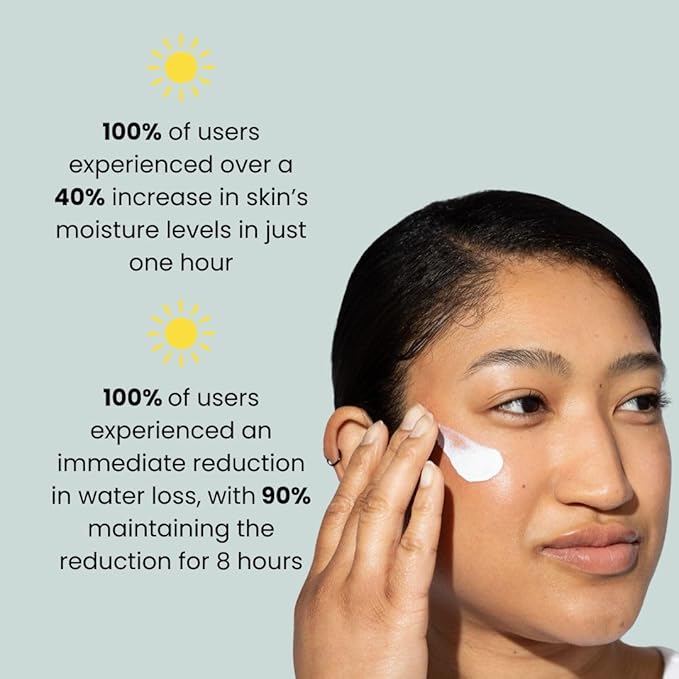 Daily Repair &amp Protect Moisturizer with Mineral Sunscreen Face SPF 50+ I With Squalane and Aloe Vera for Deep Moisture I UVA/UVB &amp Blue Light Protection I No White Cast I Reef Safe I Vegan