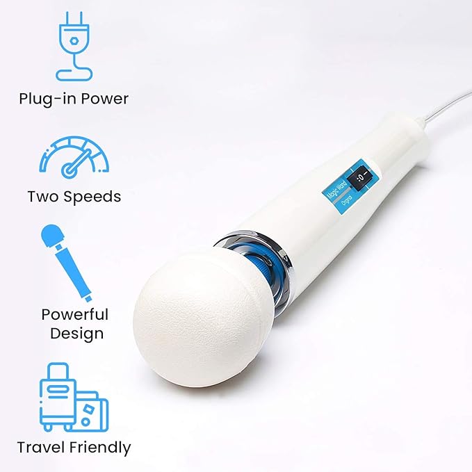 Personal Massager Hitachi Magic Wand Vibrator Original 2023 Model HV-260 with Free IntimateNeed® Active Pleasure Personal Accessory