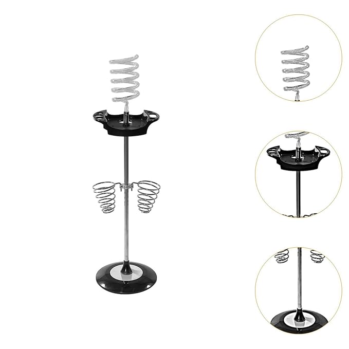 Generic Stylish Hair Dryer Organizer with Tray for Bathroom And Salon clear