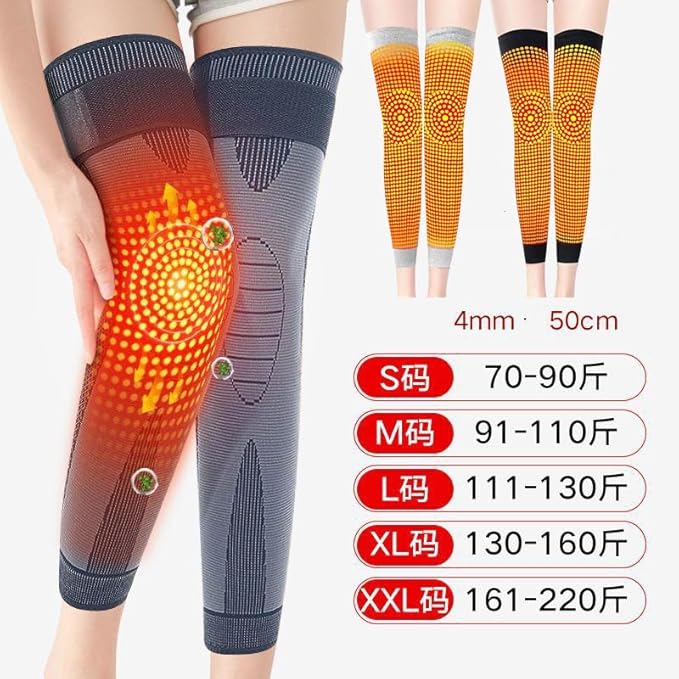 Radiofrequency Herbal Thermal Knee SupportMugwort Acupressure Shaping Knee Pads Men's Women's Joints and Elderly Heated Long Sleeves