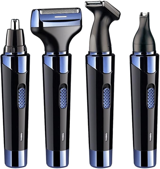 Multifunctional 4 in 1 Electric Shaver Nose Hair TrimmerEar and Nose Hair Trimmer Professional Painless Eyebrow &amp Facial Hair Trimmer for Men Women