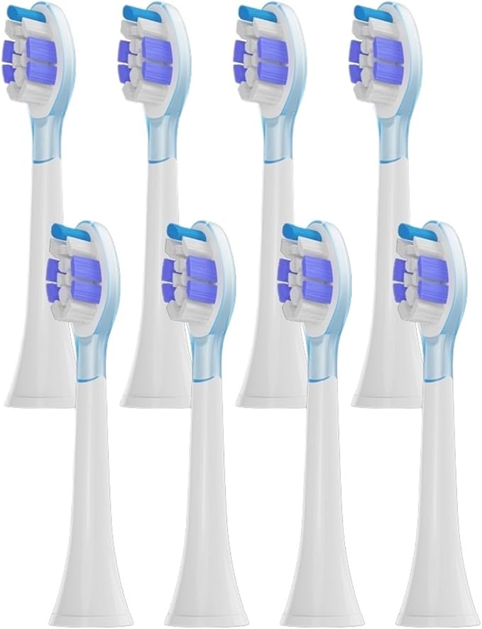 Replacement Toothbrush HeadsCompatible for Philip Sonicare Electric Brush Head 1100 2100 4100 5100 5300 6100 7500(8A2)