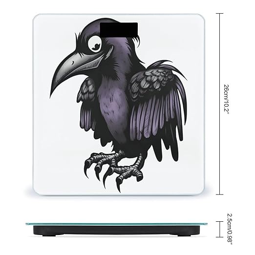 Ravens Scale for Body Weight Highly Accurate Digital Bathroom Body Scale Digital Bathroom Scales for People Anti-Slip Large LCD Display Smart Scales