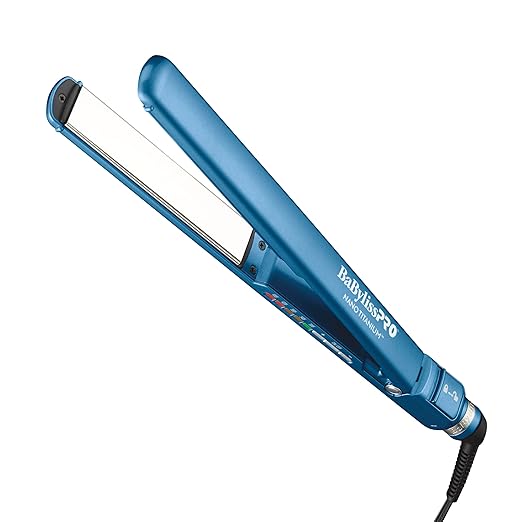 Nano Titanium Digital Ultra-Thin Hair Straightener Professional Flat Iron 5-Inch Extended Plates for Faster Straightening for All Hair Types