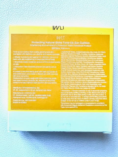 IWLT Protecting Natural Shine Tone Up Sun Cushion