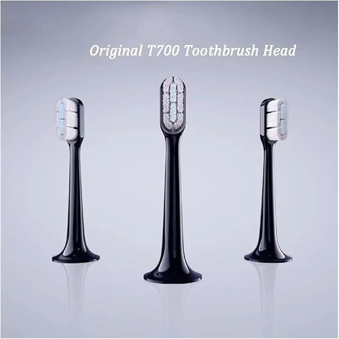 Compatible for 2/4/6/8Pcs Original Mijia Toothbrush Head T700 Sonic Electric Waterproof Soft Health Replacement Bristles(4 pcs)