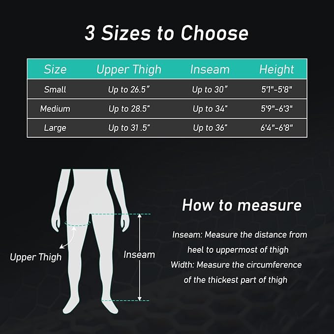 QUINEAR Professional Leg Recovery System Cordless Air Compression Boots with Sequential Compression Leg and Foot Massager Fast Recovery Therapy for Athletes FSA-HSA Eligible (Large)