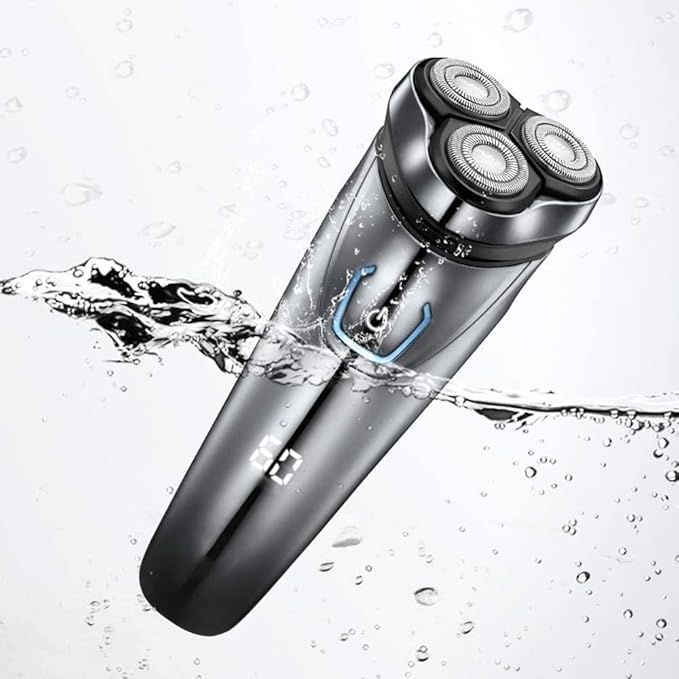 Wet &amp Dry Mens Razors for Shaving Electric Cordless with Pop-up Trimmer Razors Electric Shavers for Men Easy to Operate and Store