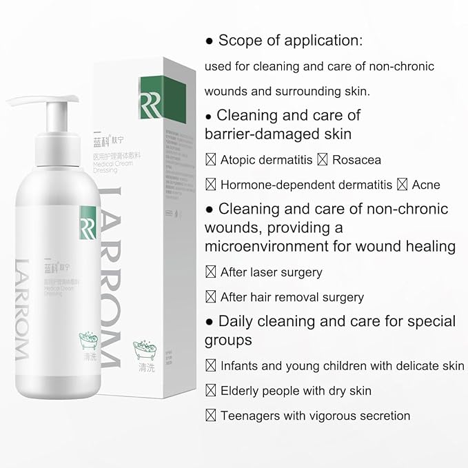 HomeLava Moisturizing Body Wash Gentle Body Cleanser for Dry &amp Sensitive Skin Body Clean Wash Mild Cleaser with Glycerin Sodium Alginate &amp β-Glucan for Skin Family-Friendly 175ml