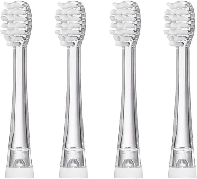 8/12/16 Pcs SG-831 Ultral Soft Bristle Replaceable Brush Heads Compatible for SG977/EK6/EK7/SG513 Electric Toothbrush Head(8 pcs)