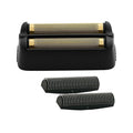 Professional Black Shaver Replacement Foil and Cutters Compatible with BaBylissPro FXONE Shaver (black)