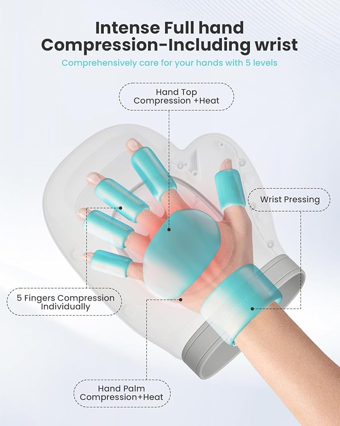 COMFIER Cordless Neck Massager &amp Cordless Hand Massager