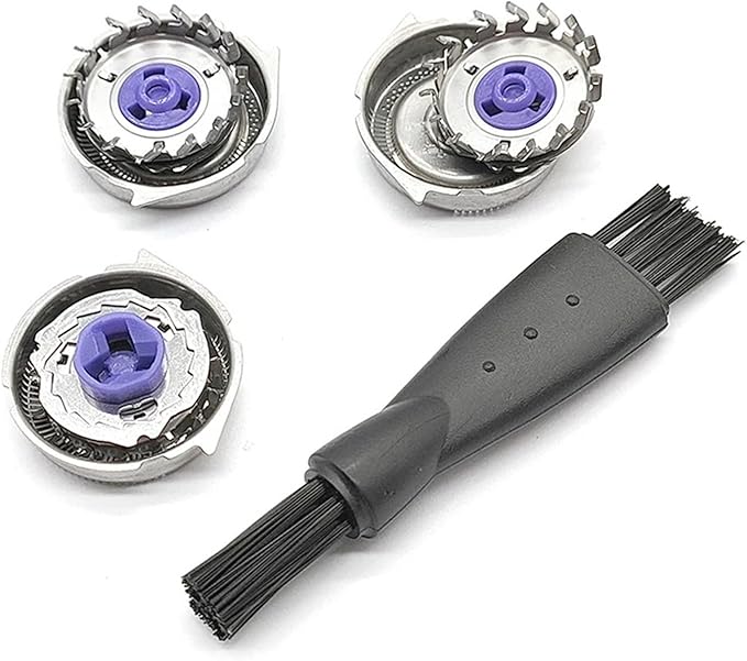 3PCS HQ8 Razor Blade Replacement HeadCompatible for PhilipsElectric Shaver PT730 PT735 PT860 PT870 AT750 AT751 AT890 AT891 HQ7120