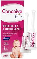 CONCEIVE PLUS Fertility Lubricant for Couples Trying to Conceive Naturally | Water-Based Lube and Lube Support for Intimacy | Water Based Lubrification for Women pH Balance | 8 Pre-Filled Applicators