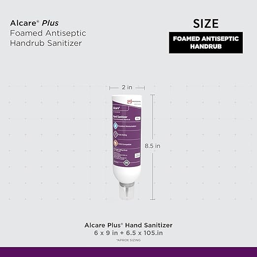 SC Johnson Professional Alcare Plus Antiseptic Handrub 2-Pack 8oz Aerosol Cartridge Refill Pack