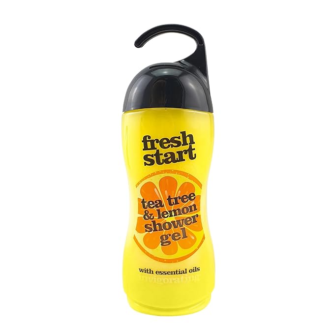 Fresh Start Shower Gel 420ml Bottle Pack of 12 (TEA TREE &amp LEMON)