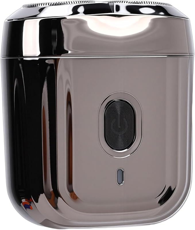 Travel Beard Trimmer Rechargeable Pocket Beard Clipper with Washable Design for Men's Face and Mustache Grooming