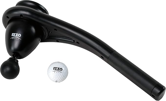 Izzo Golf Medalist Massager - for deep Tissue Massage Handheld Massage Gun for Golf Athletes Shoulder and Neck Pain and Muscle Pain