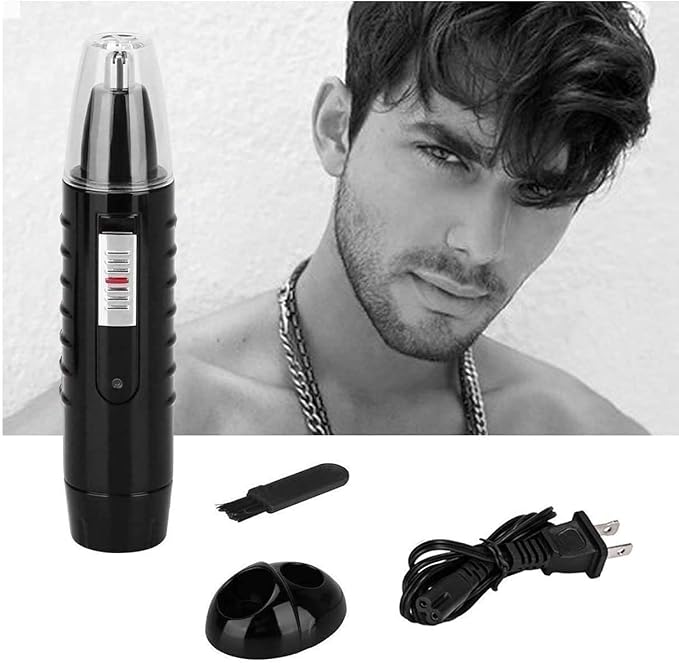 zhanghong Ear and Nose Hair Trimmer for Men and Women Nose Trimmer Painless Eyebrow Facial Ear Hair Trimmer Clipper Ear and Nose Hair TrimmerStainless Waterproof