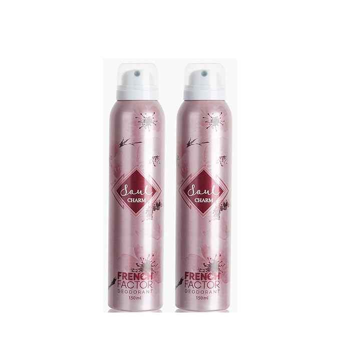 VIVA Real Women &amp Girl's Fragrance Soul Charm Combo Deodorant Spray - (Pack of 2) Unbeatable Fragrance for Hours.