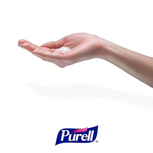 PURELL Advanced Green Certified Instant Hand Sanitizer Foam Fragrance Free 700 mL Foam Hand Sanitizer Refill for PURELL ADX-7 Push-Style Dispenser (Pack of 4) - 8704-04