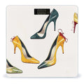 High Heel Shoes Weight Scale Digital Electronic Scales Bathroom Scale Larg LCD Backlight Display High Precisio MeasurementsTempered Glass