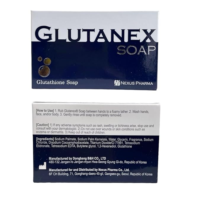 Glutanex In-Shower Body Cream &amp Glutathione Soap Duo