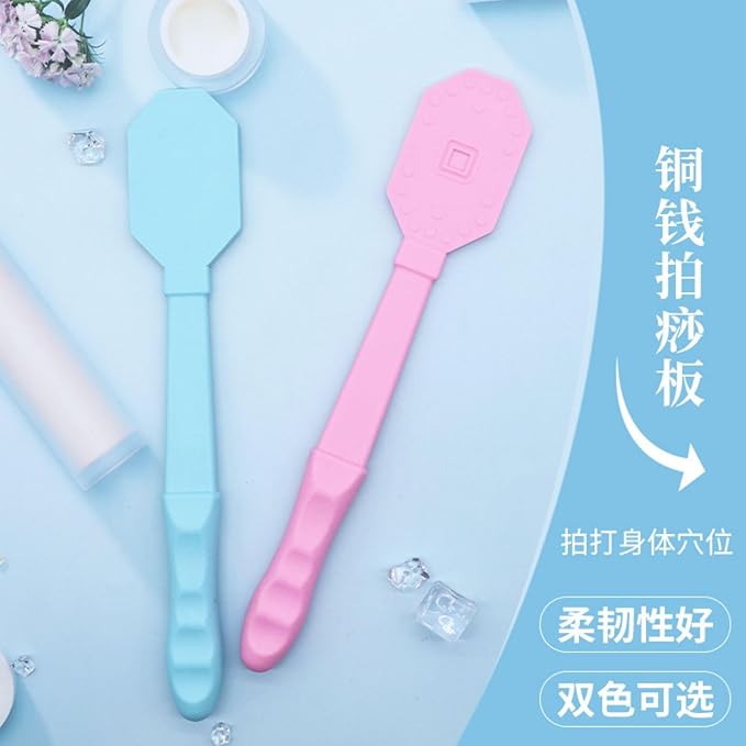 新款经络拍痧板 Extendable Back Scratcher手持双面拍打棒养生拍打器健康拍按摩敲打锤 HomeOffice Body Electric Massagers