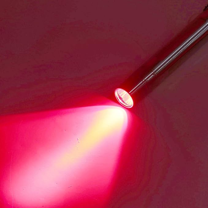 Infrared Therapy Flashlight 630nm 660nm 850nm Stainless Steel with Sling for Ankle Alleviate Discomfort