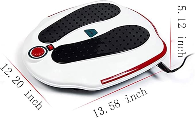 Electric Foot Massager Machine Circulation Vibration Blood Booster Electromagnetic Deep Kneading Massaging Nodes for Relieve Fatigue Sore