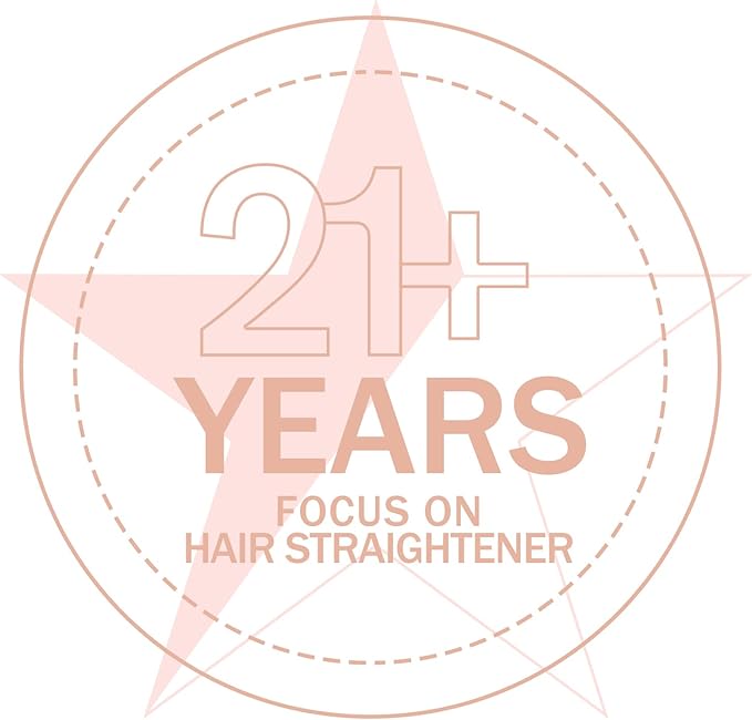 K&ampK 2.25 Inch Flat Iron Hair Straightener Professional Extra Wide Hair Straighteners for Therapy Keratin 3D Floating Ceramic Tourmaline Coating Plate Irons for Thick Hair Damage and Frizz