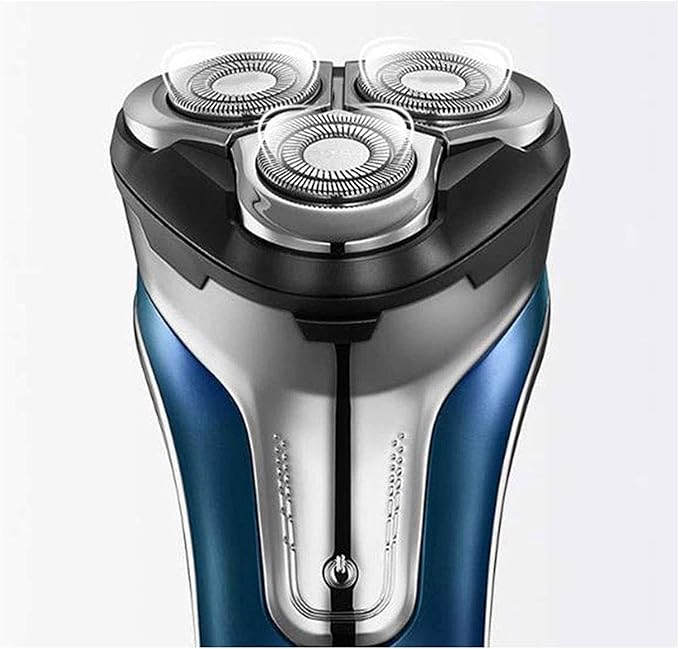 Electric Razor Rechargeable Electric Shaver 100% Waterproof Wet &amp Dry Rotary Shavers for Men Electric Shaving Razors with Pop-up Trimmer LED Display