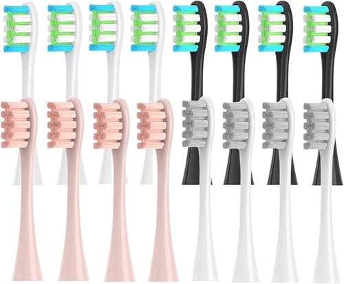 16 Pcs Electric Toothbrush Replacement HeadsCompatible for X/X PRO/ Z1/ F1/ One/Air 2 / SE Soft Bristle Tooth Brush Head