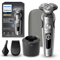 Philips Norelco Shaver Series 9000 Prestige Special Edition Wet &amp Dry Electric Shaver Lift/Cut &amp SenseIQ Technology Nose &amp Precision Trimmer Cleaning Pod &amp Premium Case SP9842/85