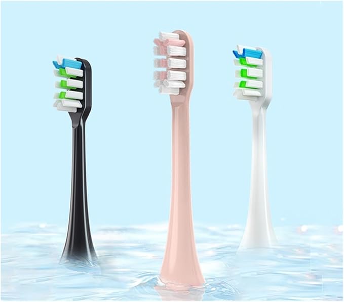 14 PCSCompatible for SOOCAS X3S Replacement Toothbrush Heads X3U/X3Pro/D2/ D3S/D5 Electric Soft Bristle Nozzles(14 Double-Side Brush)