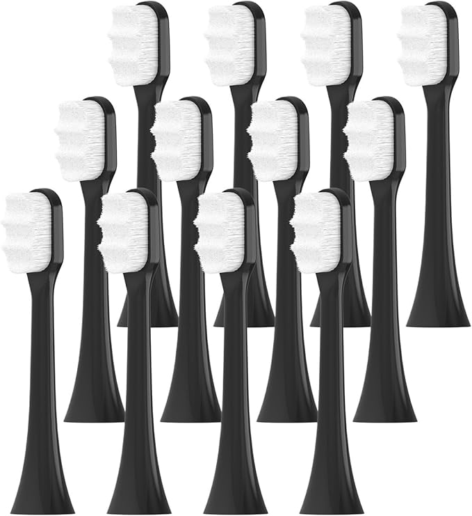 Replacement Toothbrush Brush Heads Compatible for 1100 5300 7500(12 Pcs)