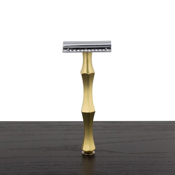 West Coast Shaving Vintage Collection Razor 47BR Brass (WCS Exclusive Open Comb (Toothsome))