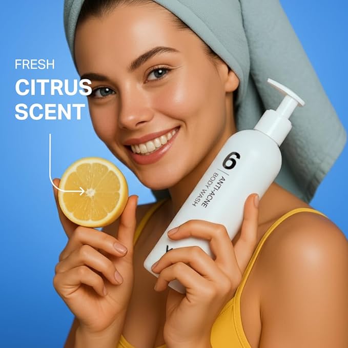 Y'OUR Aloe Vera Anti-Acne Body Wash | Gentle &amp Non-Drying Formula | Smooths Texture &amp Evens Tone | Clears Bacne &amp Breakouts for Women + Men Paraben &amp Sulfate Free Easy Gifts Idea