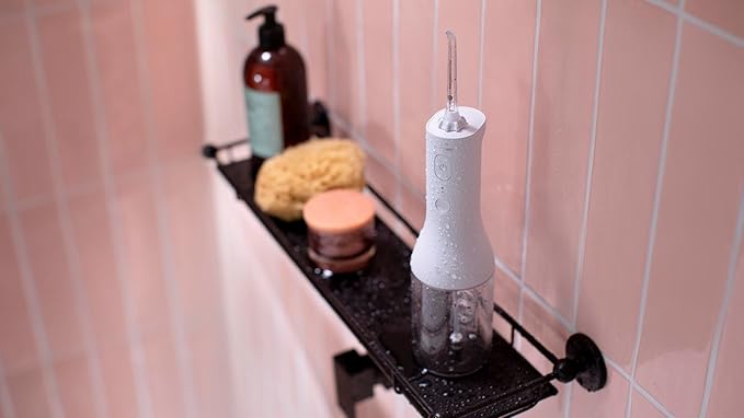 Philips Sonicare Water Flosser Cordless – Rechargeable Power Dental Waterflosser for Teeth Portable Oral Irrigator with 3 Intensity Settings 360° Rotating Nozzle – (Mint)