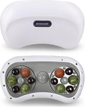 Automatic Abdominal Massager Stomach Massager Positive and Negative Kneading/3 Gear Temperature and Speed Adjustable for Back Pain Relief Slimming Belt for Promote Digestion
