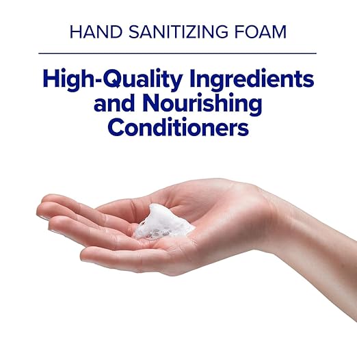 PURELL Advanced Ultra Nourishing Hand Sanitizer Foam Fragrance Free 1200 mL Refill for PURELL ES4 Manual Dispenser (Pack of 2) - 5057-02